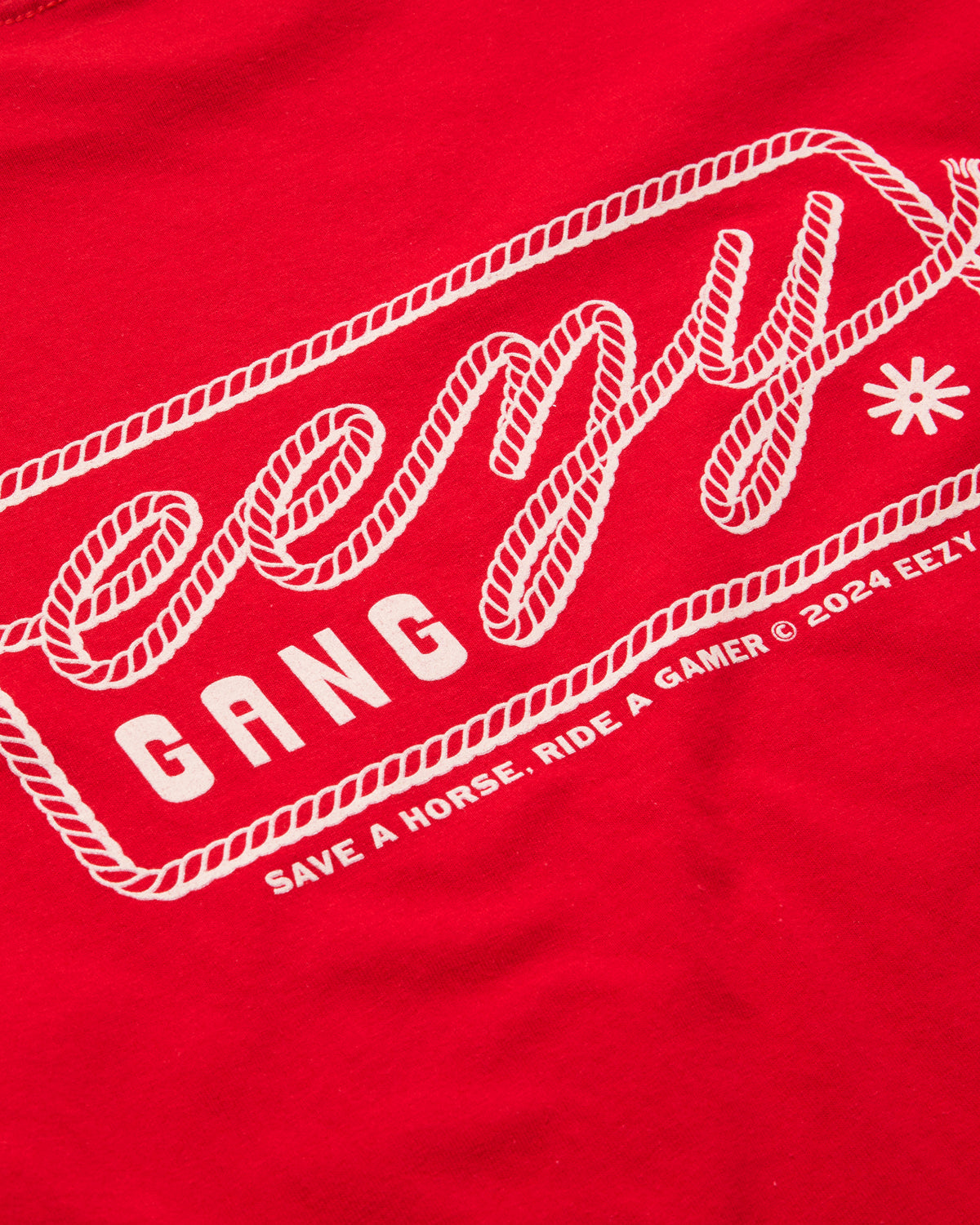 EEZY RIDER TEE RED