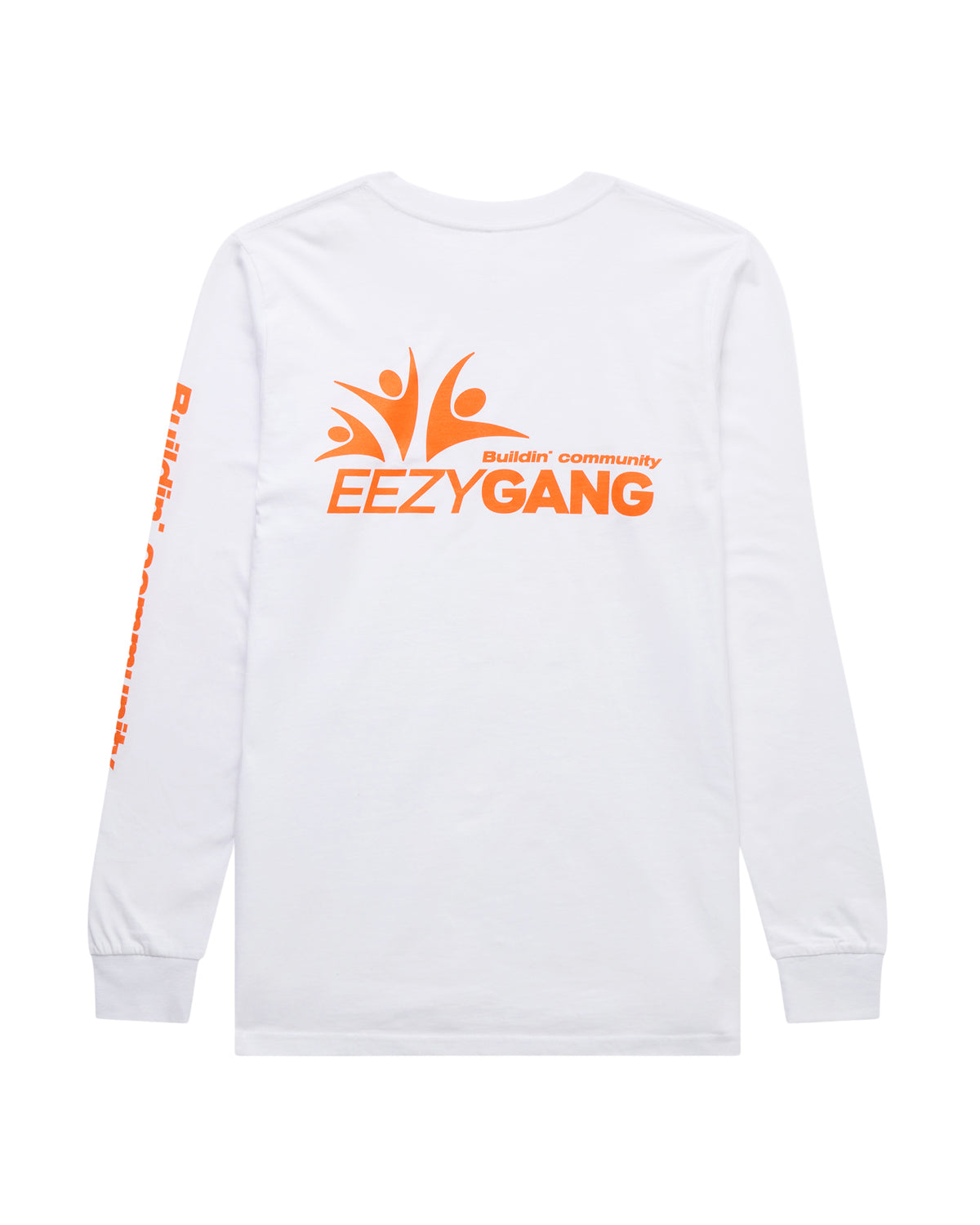 BACK TO WORK LS TEE WHT