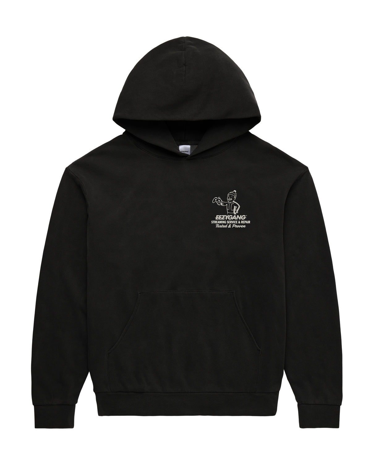 STREAMING SERVICE HOODIE BLK