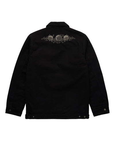 EEZY RIDER CANVAS JACKET BLK