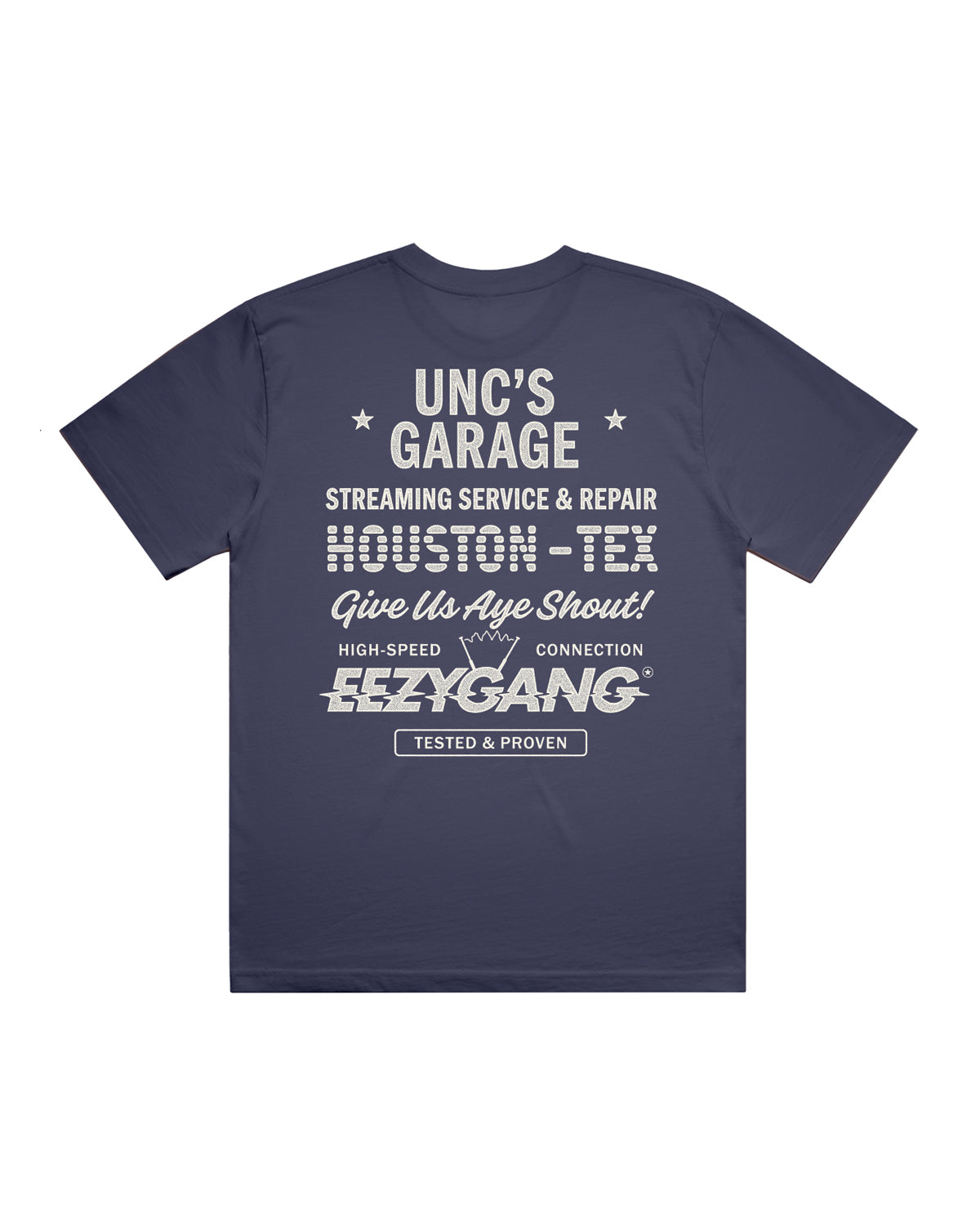 UNC'S GARAGE TEE NAVY