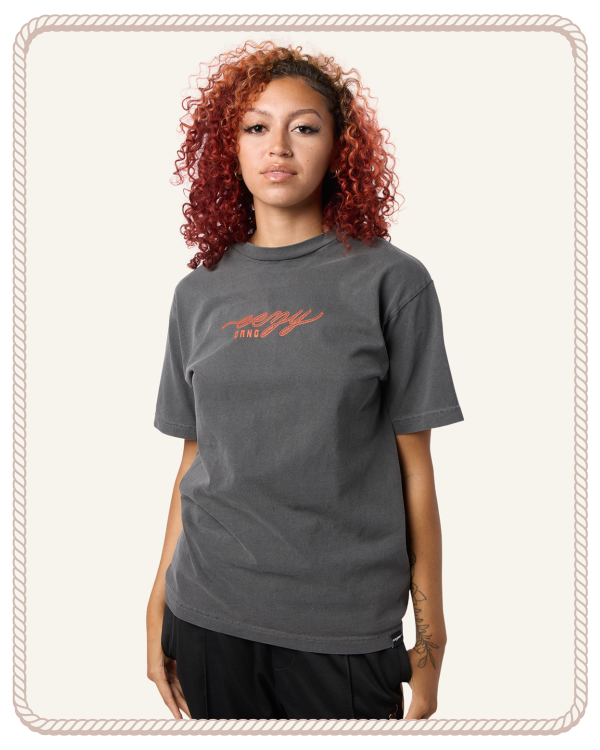 EEZY RIDER TEE PBLK