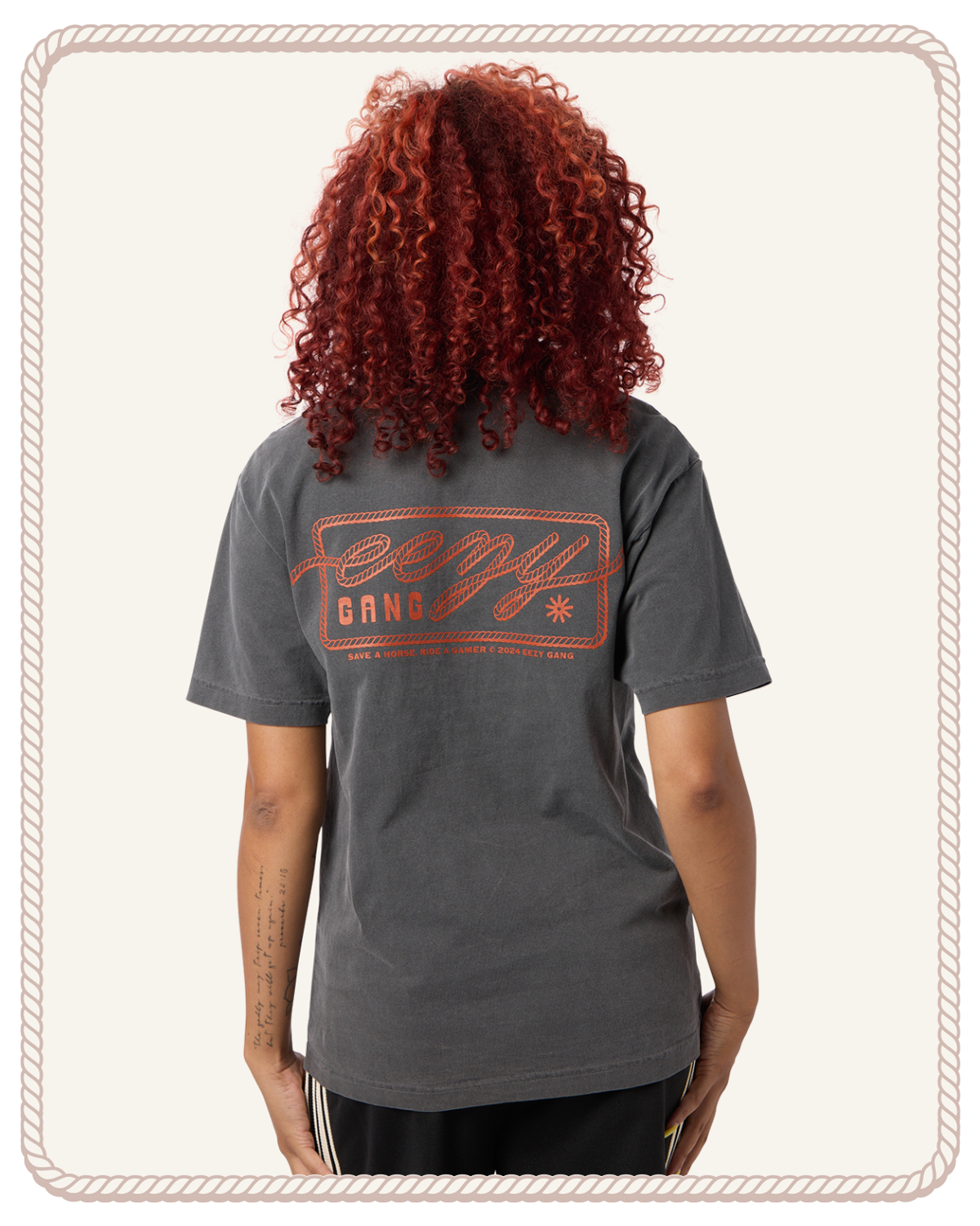 EEZY RIDER TEE PBLK