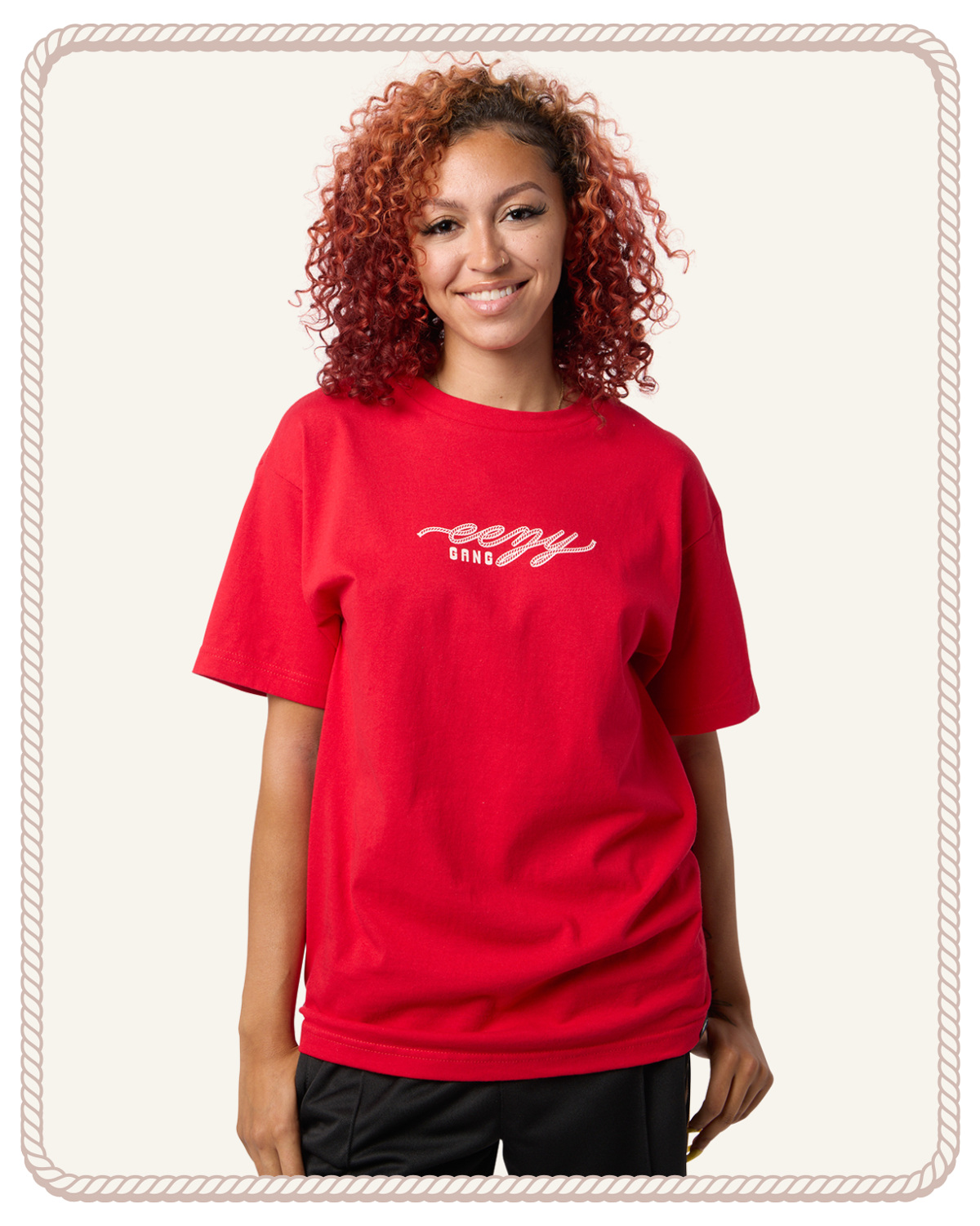 EEZY RIDER TEE RED