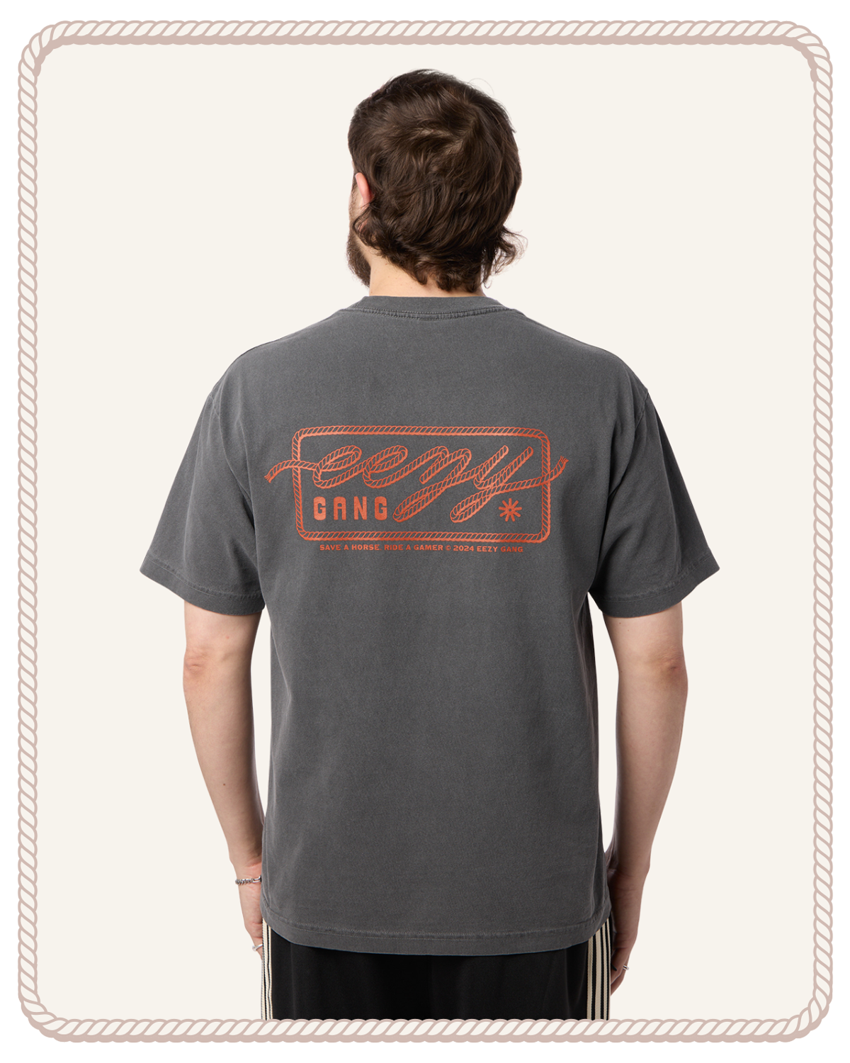 EEZY RIDER TEE PBLK